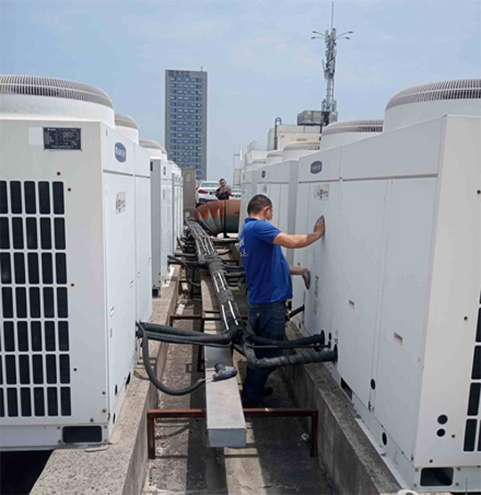 千山中央空调制热和不制冷系统维修方法